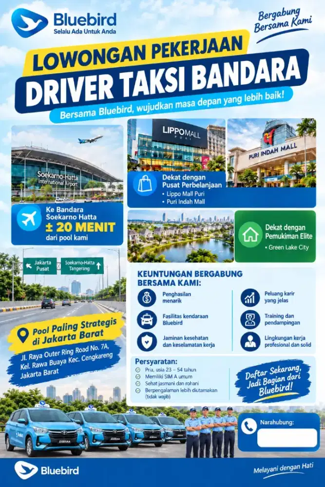 Untuk Event Akhir Tahun. Butuh Banyak Pengemudi