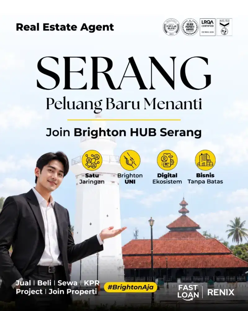 Dicari Agent / Konsultan Properti Area Serang & Cilegon