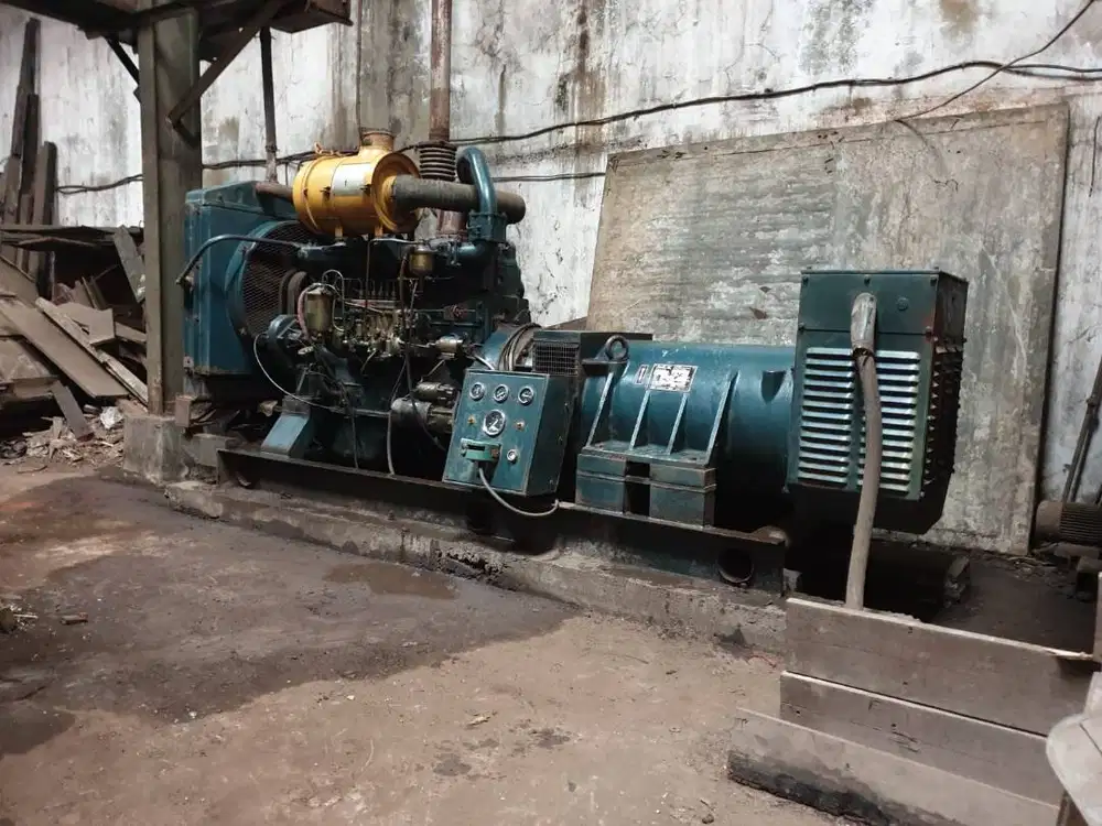 Jual Genset Nissan 150 Kva 95% Baru Pemakaian 178 Jam