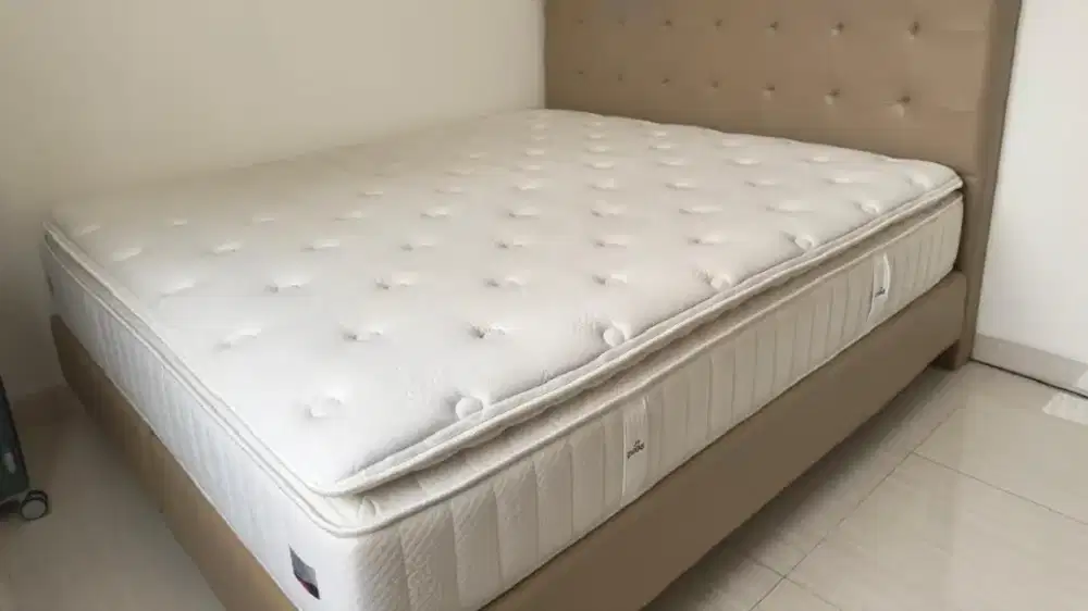 DIJUAL SPRING BED ZEES 180 x 200 CM – MEDIUM FIRM