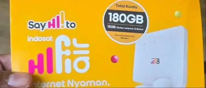 Modem Router Internet Rumah Indosat B313 Unlock Bonus Kuota 180GB 12bl
