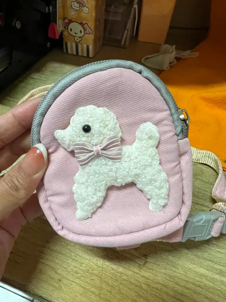 HARNES ANJING KUCING LUCU SIZE M
