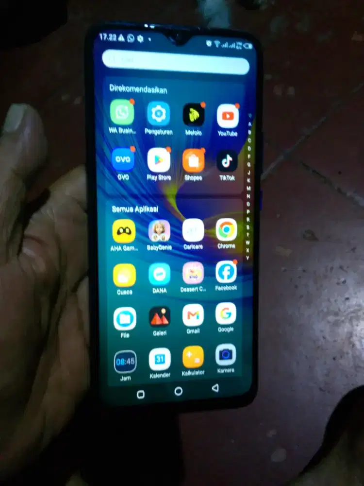 Infinix hot 9 play ram 4/64 normal siap pakaii
