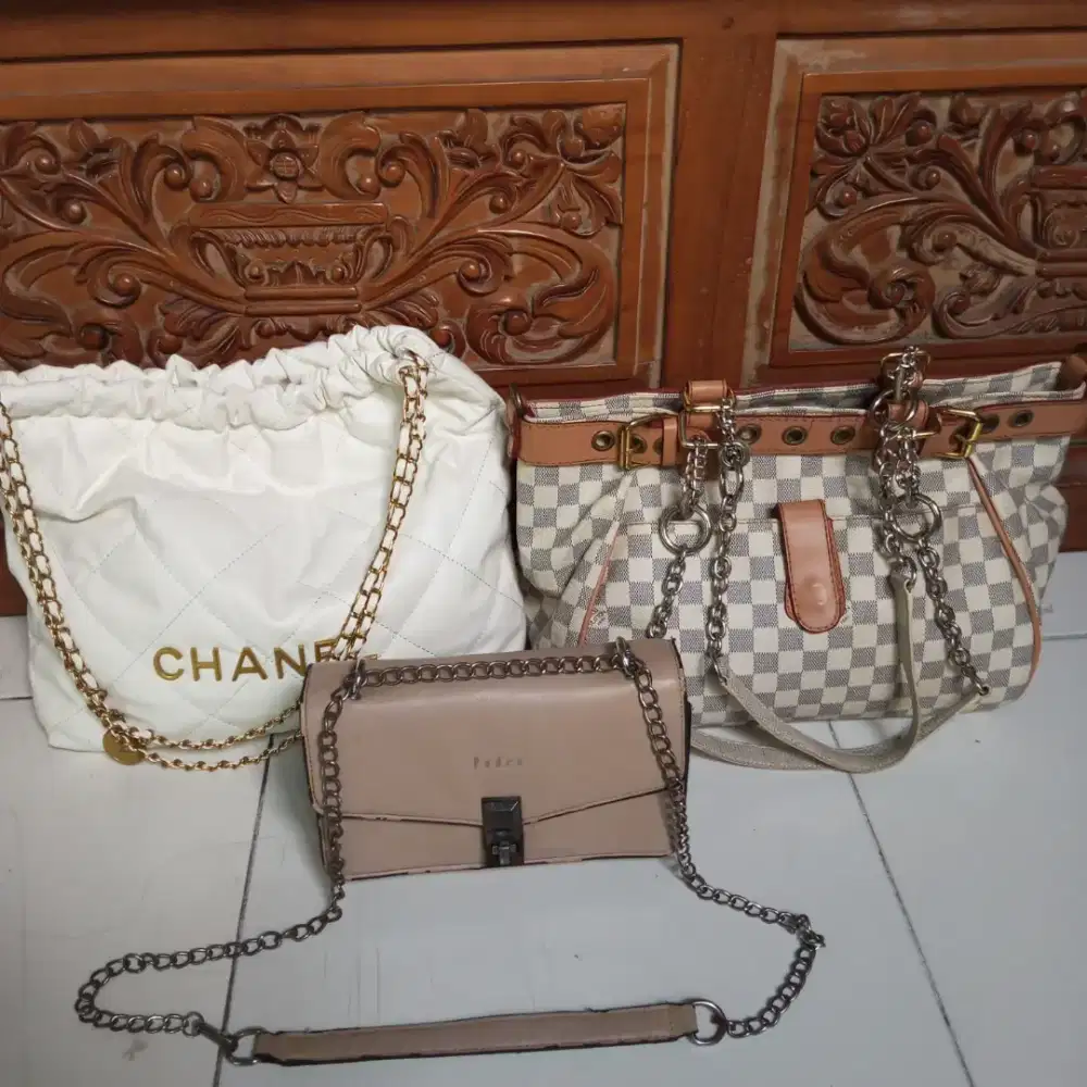 Dijual cepat borongan tas LV Azura dll