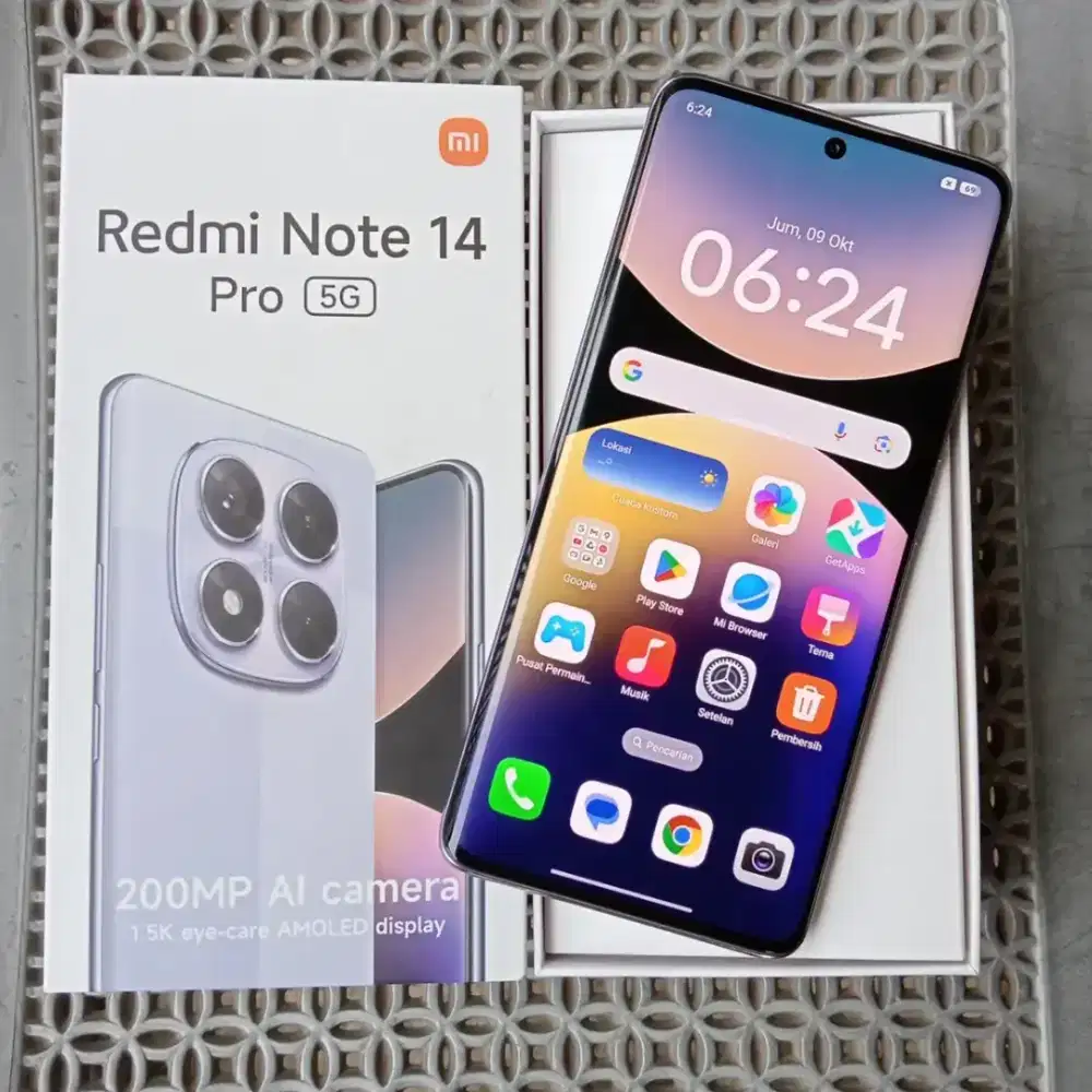 XIAOMi REDMi NOTE 14 PRO (5G) 8/256 lengkap