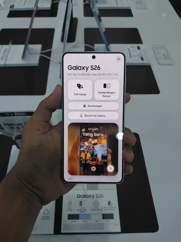 SAMSUNG GALAXY 26 BASIC 12/256 (Free Voucher Aksesoris)