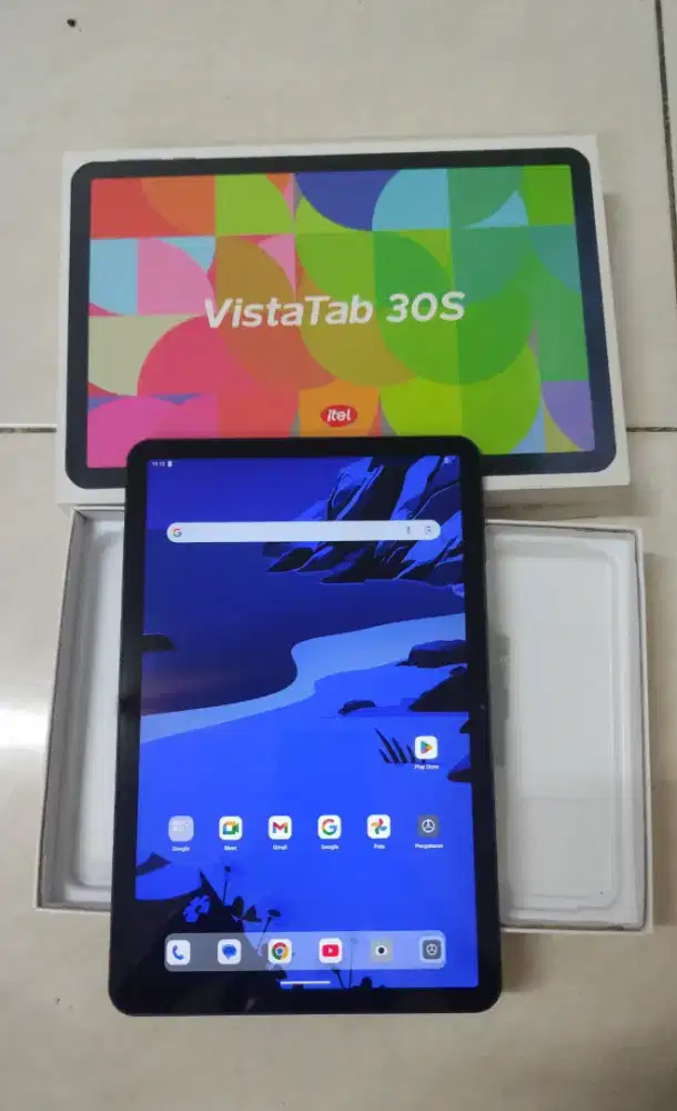 Tablet itel vistatab 30s ram 4/128 fullset wifi + cellular