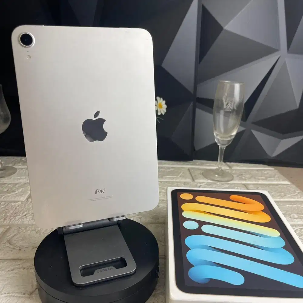 ipad mini 6 64gb mulus fullset nominus Bisa COD