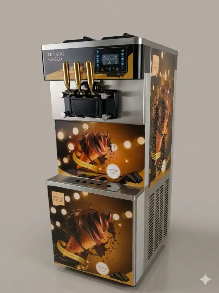 WIRASTAR Soft Ice Cream Machine model WIR-825F.