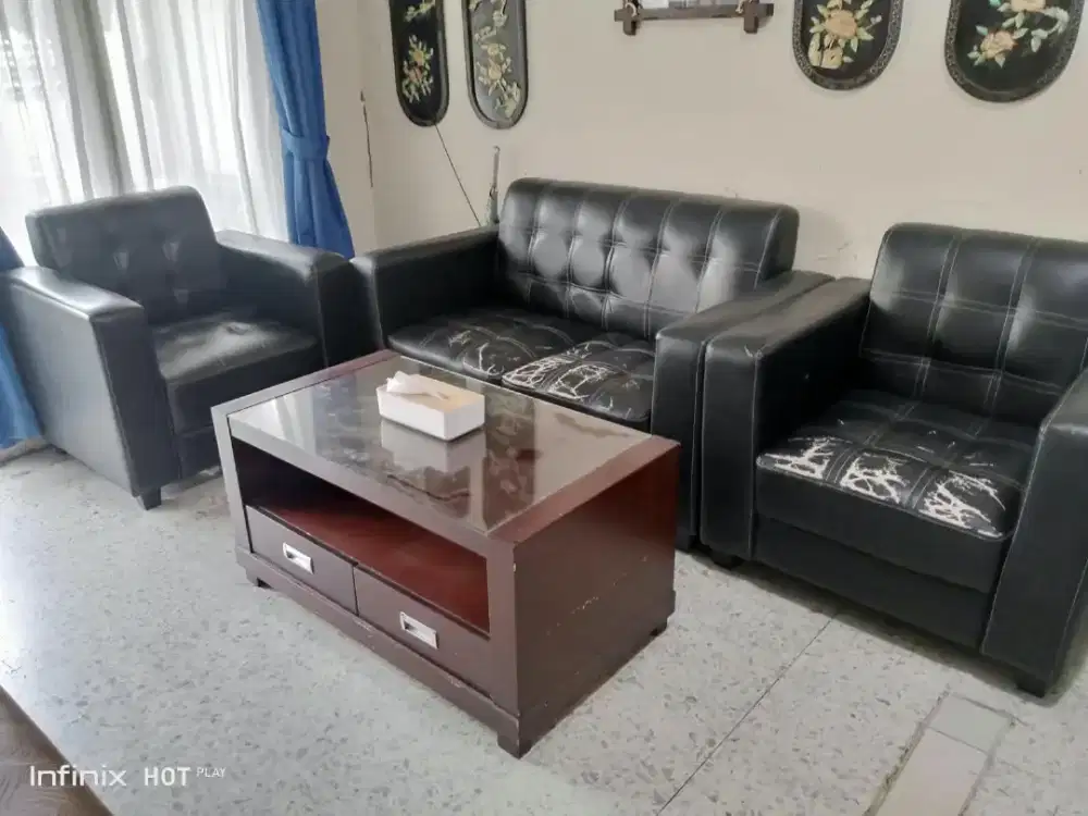 Sofa 1 set Jual cepat
