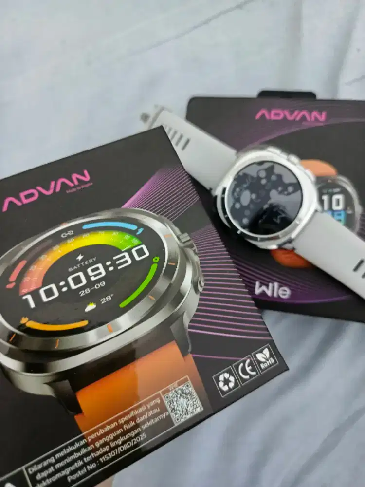 smartwatch Advan w1e putih