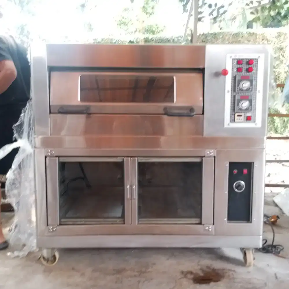 DI JUAL Oven Deck + PROOFER Satu Set