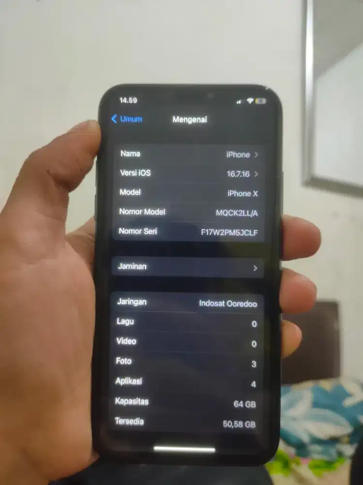 iPhone X 64 Inter All Operator