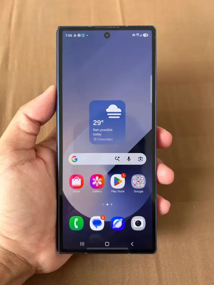 Samsung Fold 6 5G 12/256GB resmi sein fullset mulus pemakaian
