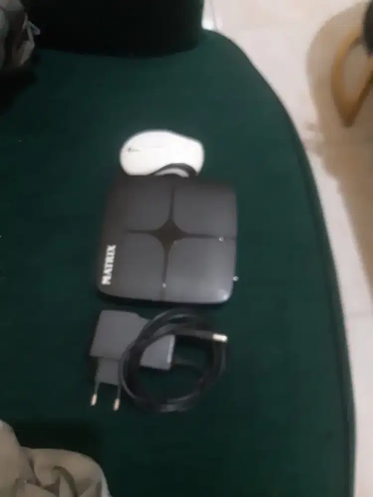Stb android tv box MATRIX BURGER bagus.