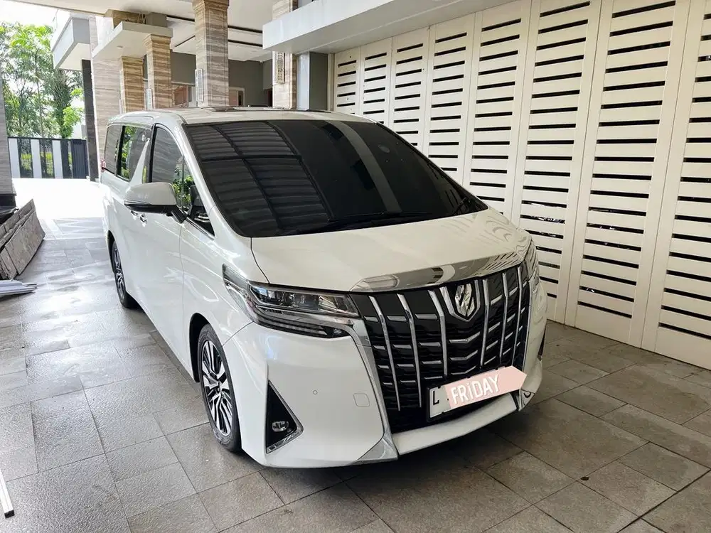KM 18rb | TOYOTA ALPHARD G 2020 PERFECT CAT ORI 100% x vellfire zenix