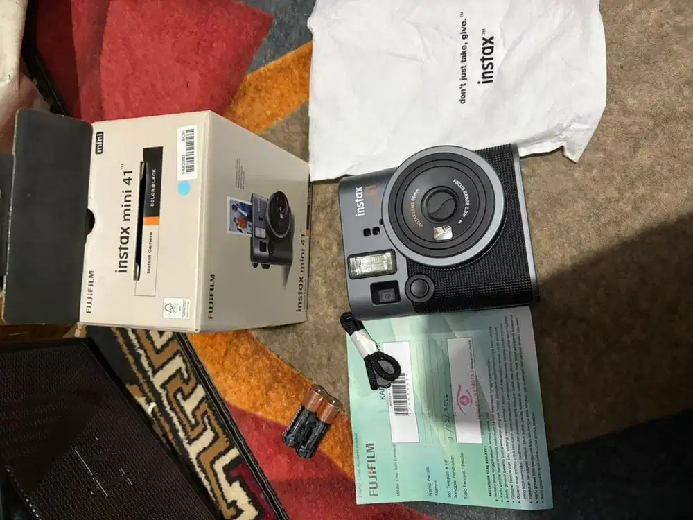 Instax Mini 41 tidak pernah pakai