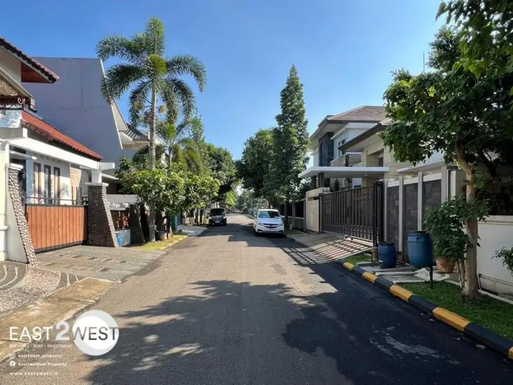 Rumah Puspita Loka BSD City Tangerang Selatan Bagus Lingkungan Hijau Asri Nyaman Strategis