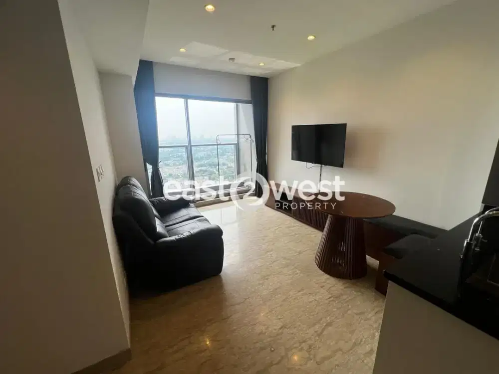 Sewa Apartemen Branz 2 Bedroom BSD City Tangerang Lantai 29 Fully Furnished Lokasi Strategis