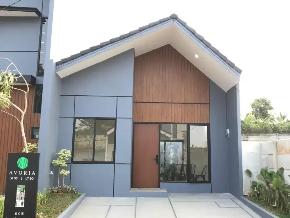 Rumah Baru Siap Huni di Avoria Estate Bogor, Lokasi Strategis Dekat Tol