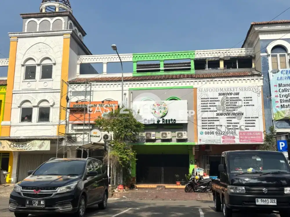 Ruko Santa Monica Paramount Gading Serpong Tangerang Murah Ramai Strategis