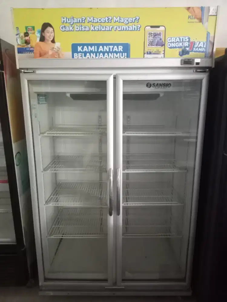 Showcase, shokes 2 pintu