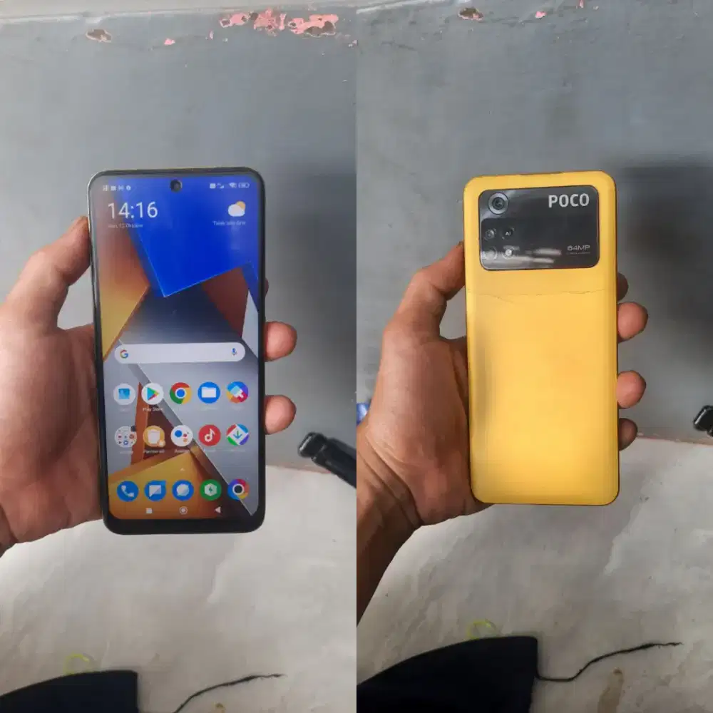 Poco m4 pro ram 8/128 minus pemakaian aja semua normal
Hp dan cas