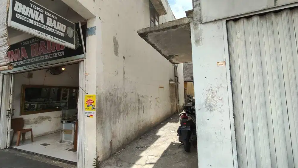 Disewakan gudang di pusat kota Banda Aceh