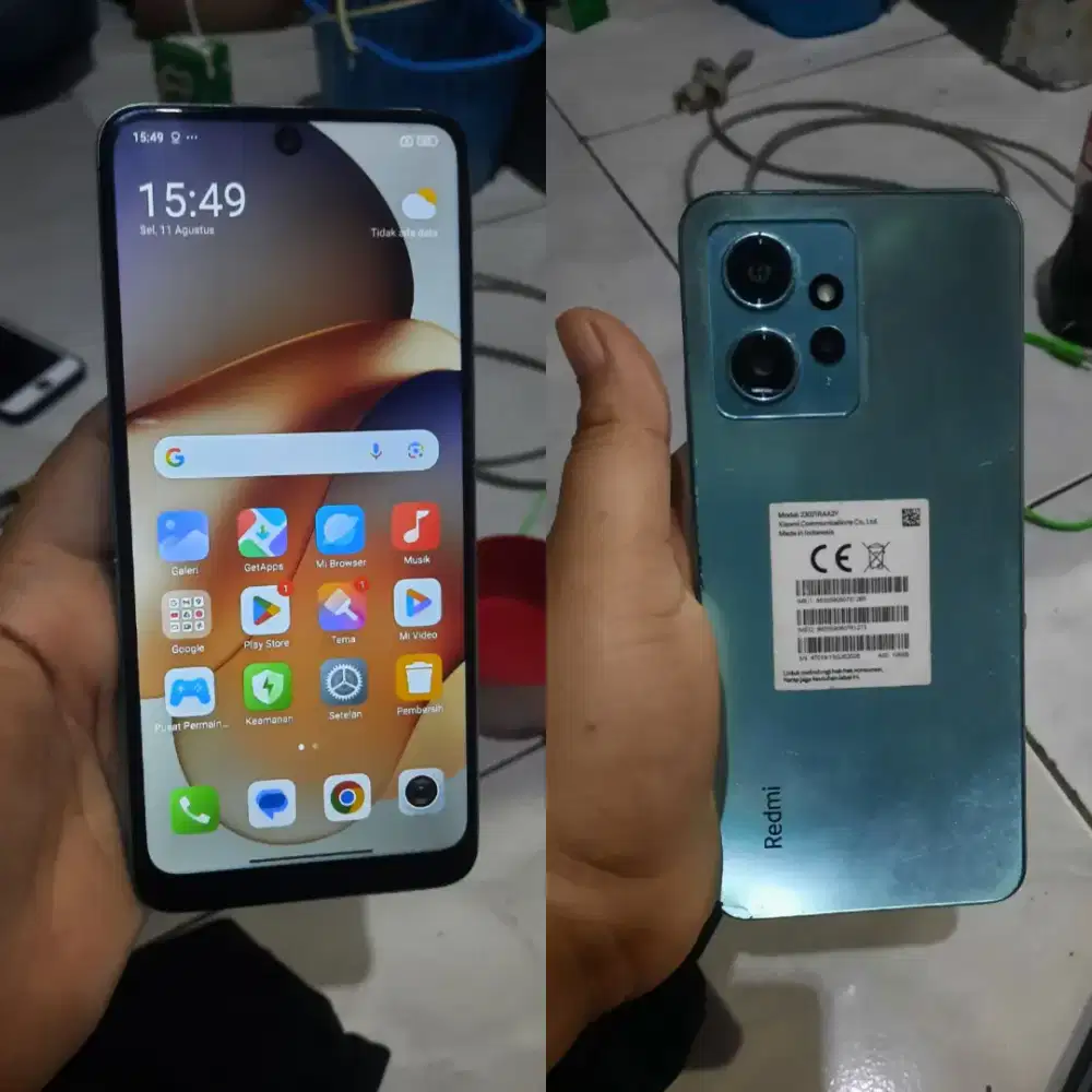 Redmi note 12 ram 8/128
Nominus
Kelengkapan hp aj Jual 1,4
Lkasi depok