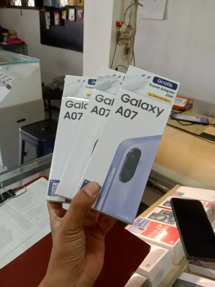 [ Fast respon WA ] Samsung Galaxy A07 4/128 Garansi resmi 1thn