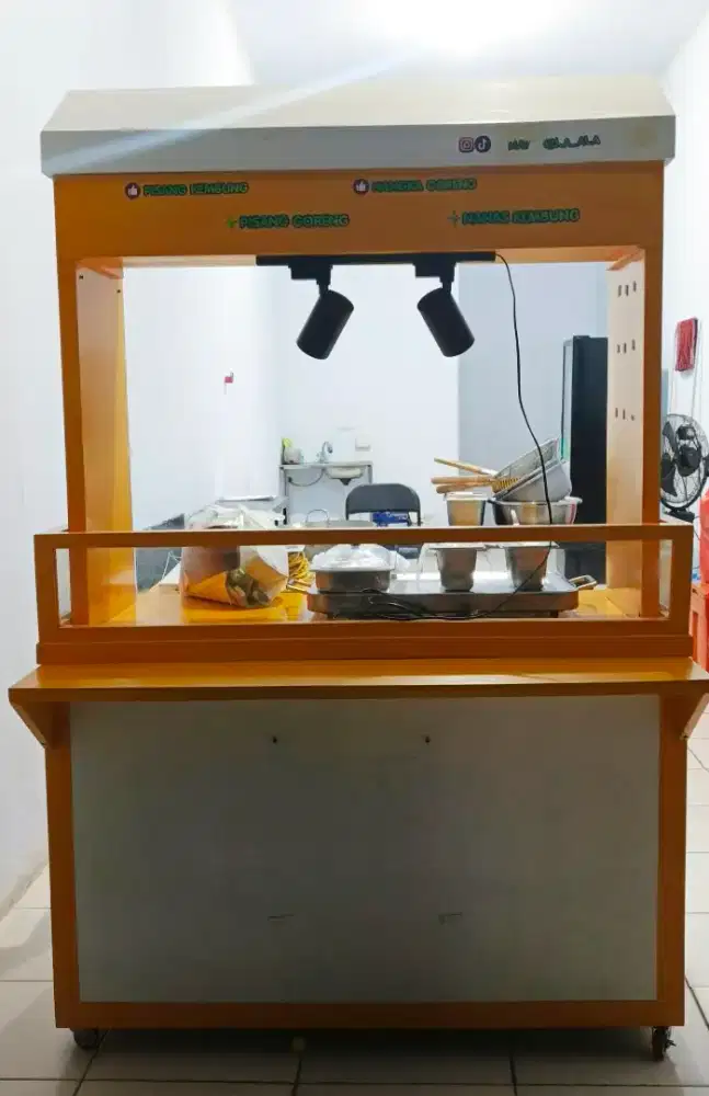 Gerobak Booth/Etalase