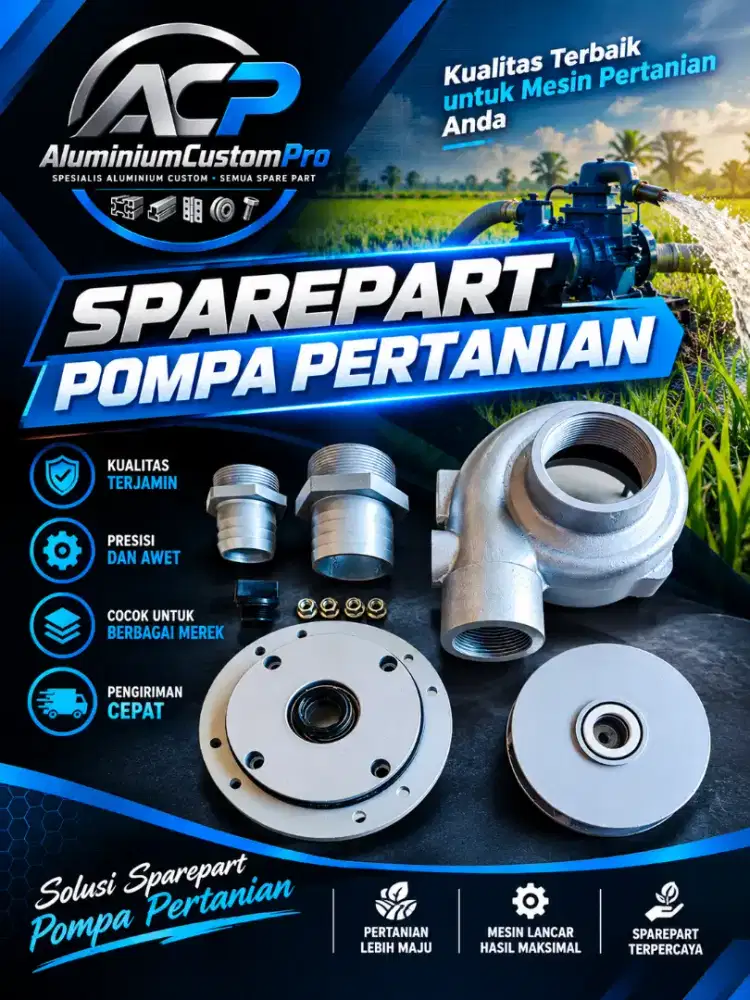 Sparepart pompa pertanian