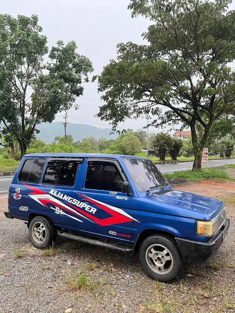 Kijang super 1989 5 speed maju pajak hidup surek lengkap