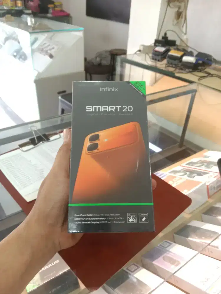 [ Fast respon WA ] Infinix Smart 20 4+4/256 Garansi resmi 1thn