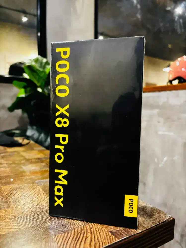 Poco X8 Pro Max 12/256 Black
Kondisi baru dan segel resmi satset aja