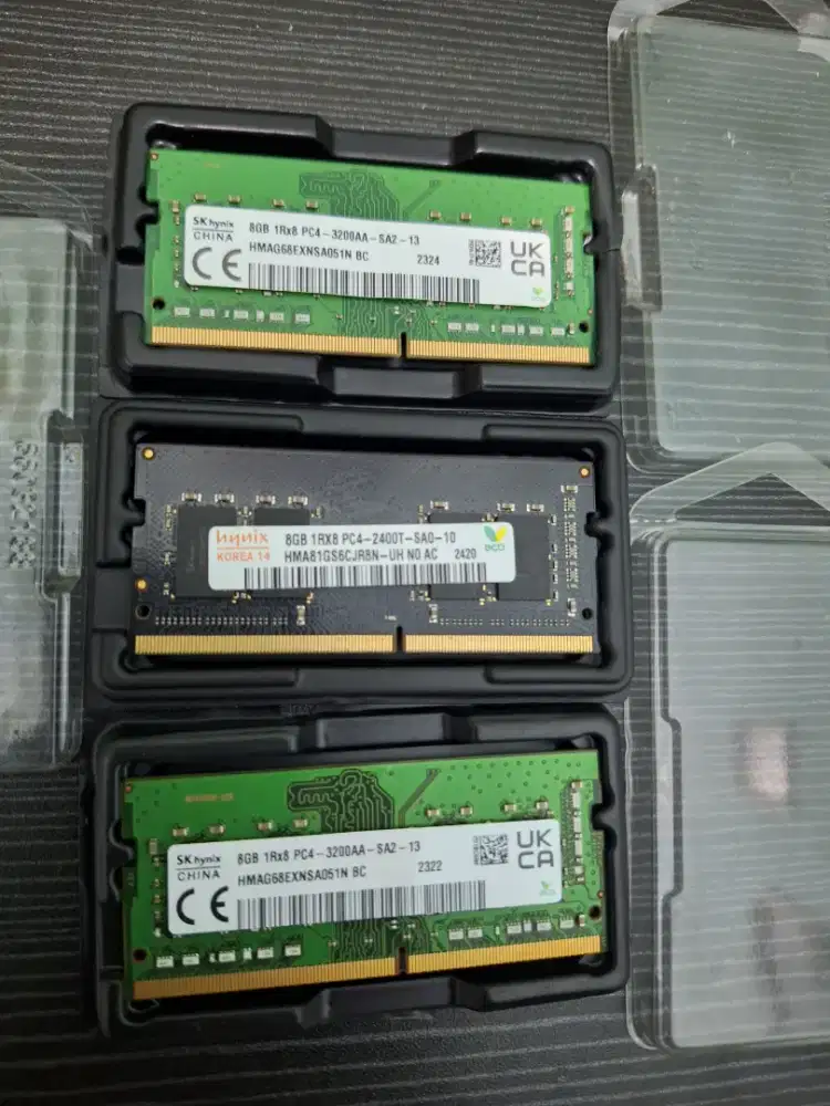 Bismillah dijual ram laptop ddr4 8gb kondisi ok tes oke