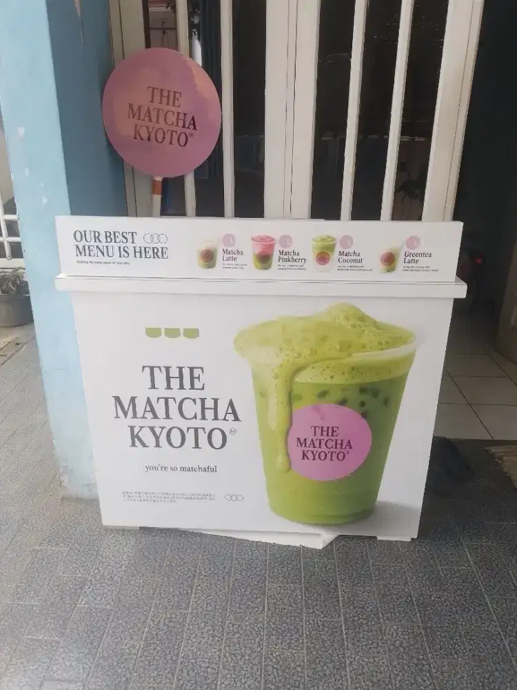 Booth Jualan ex Matcha