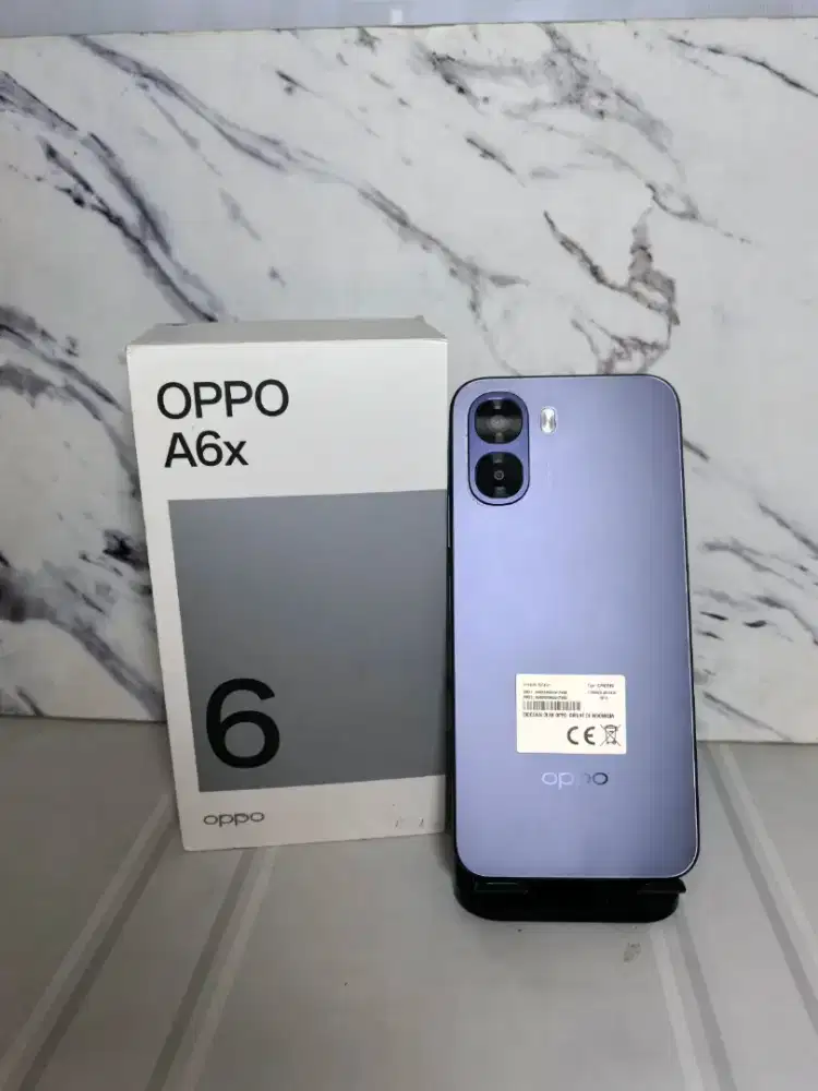 Oppo a6x ram 4+4/128gb second