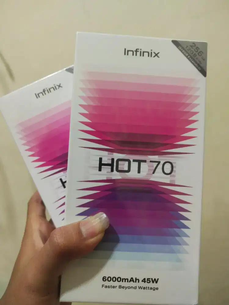 infinix Hot 70 6/256 segel