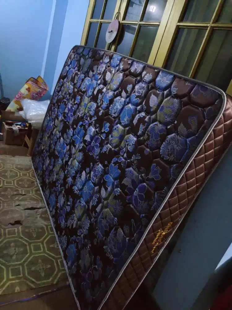 kasur busa uniland foam superior masih bagus warna coklat