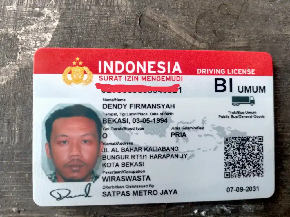 Cari kerjaan supir