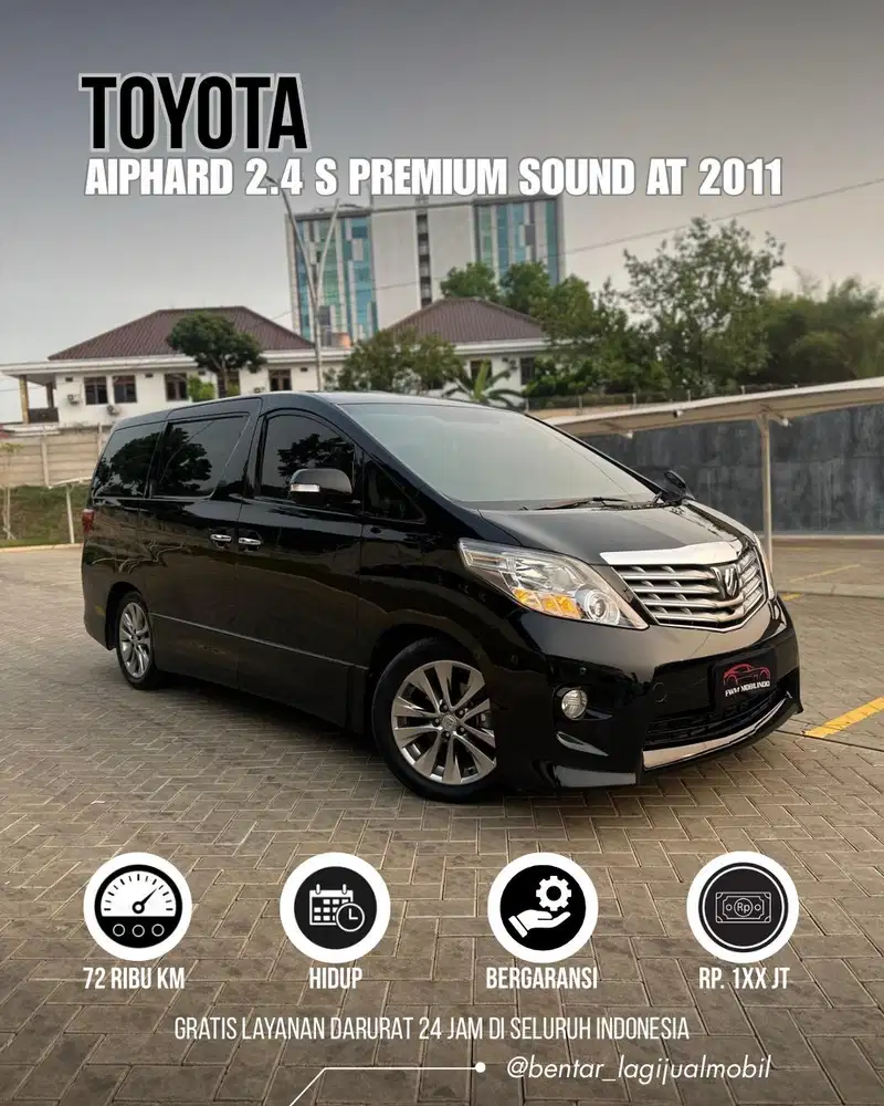 [Ternurah] Toyota Alphard S Premium Sound 2011