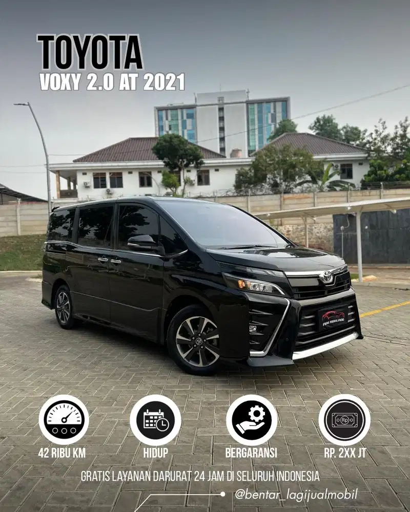 [Termurah] Toyota Voxy 2.0 AT 2021