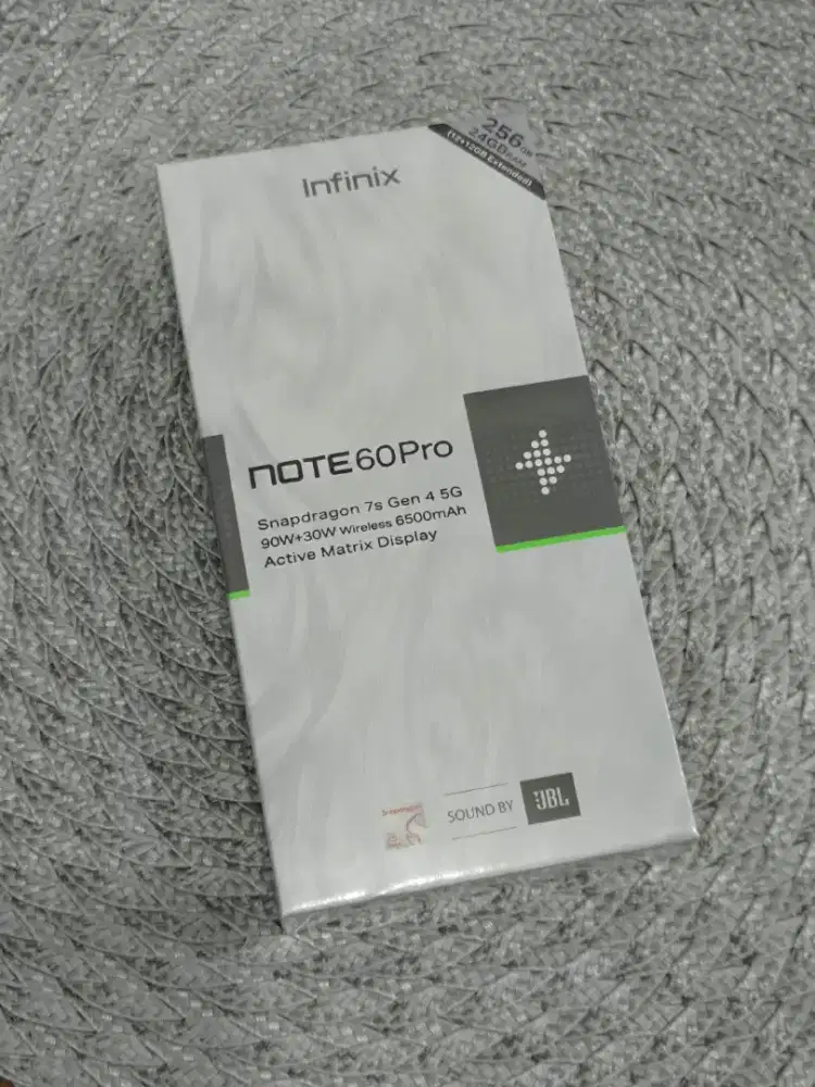 Baru Infinix Note 60 Pro 5G 12/256 GB Biru