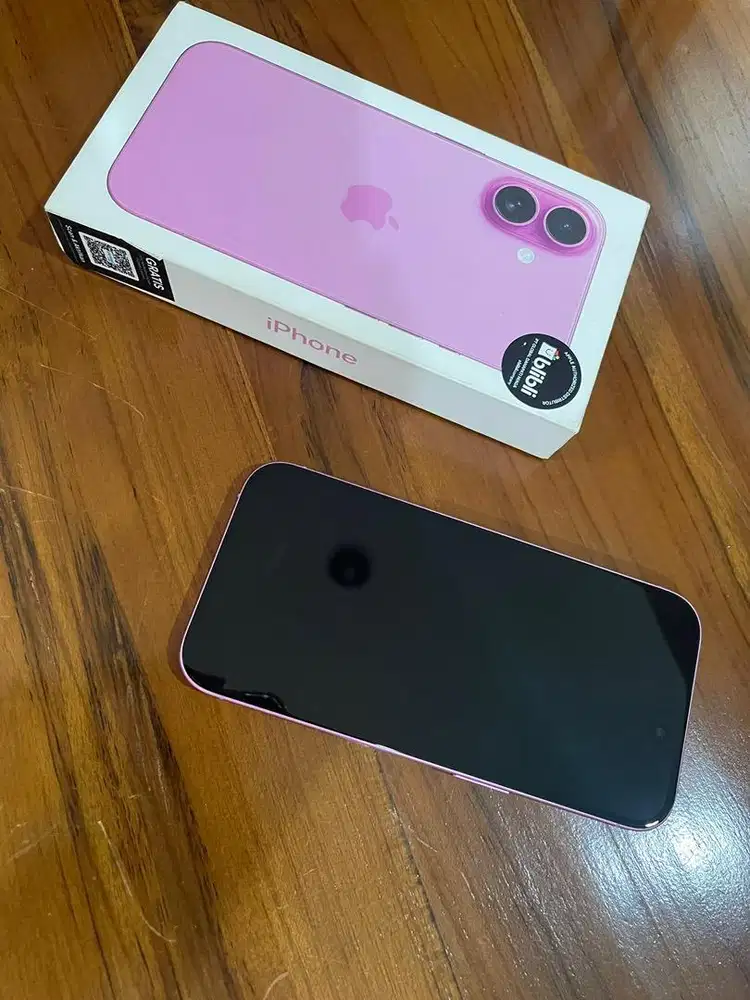 iphone 16 pink 256GB Resmi - Blibli