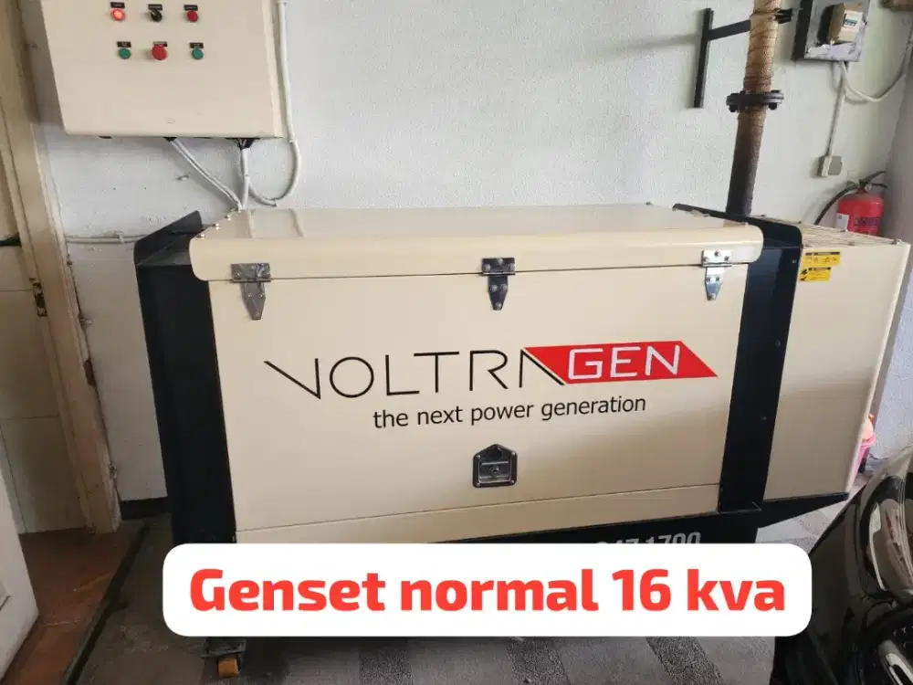 Genset 16 kva second normal Orisnil
