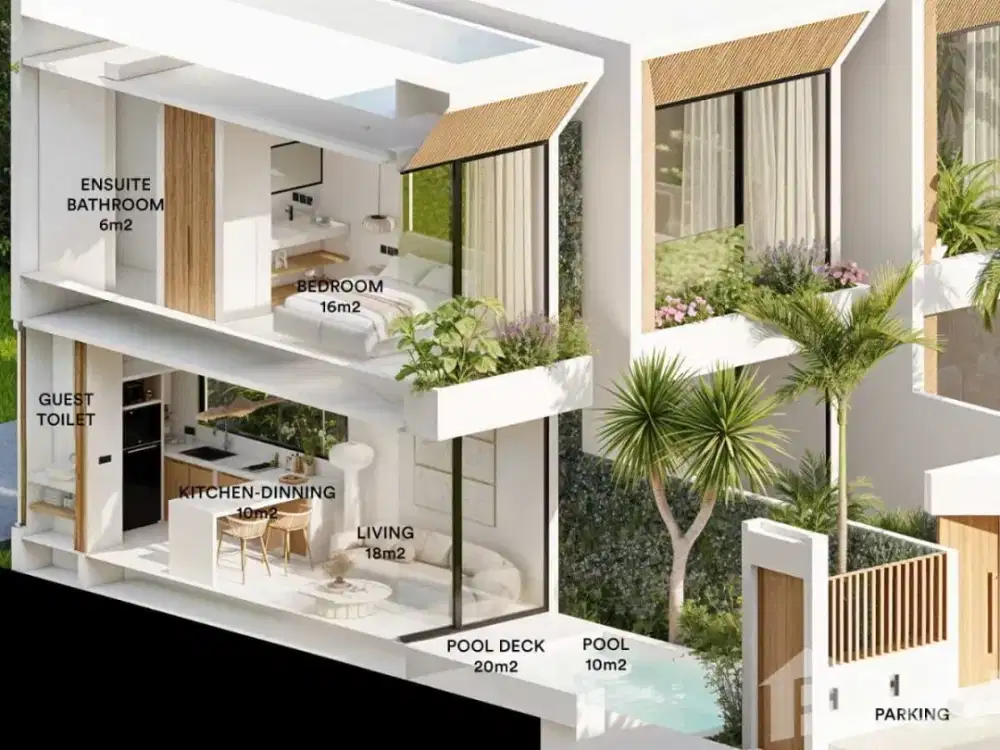 1 Bedroom Villa for sale at Palm Villas