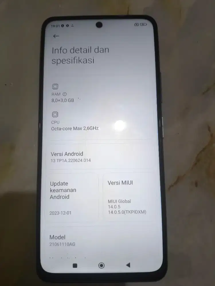 Poco X3 Gt ram 8+3gb memory 256