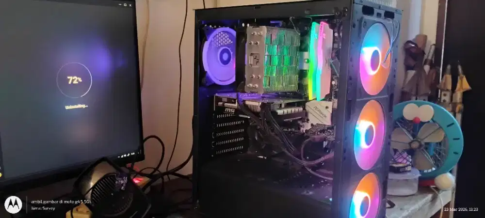 Komputer PC Gaming dan Design Ryzen 7 5700G