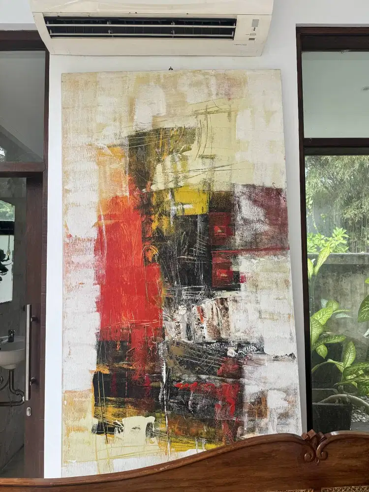 Set Lukisan Abstrak, Dijual Set atau Satuan (Abstract Paintings)